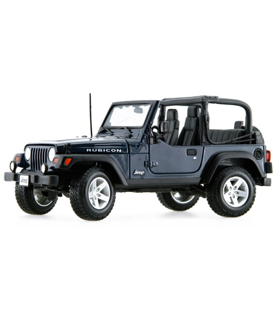 Maisto Wrangler Rubicon Jeep 1:18 Model Araba S/E Lacivert