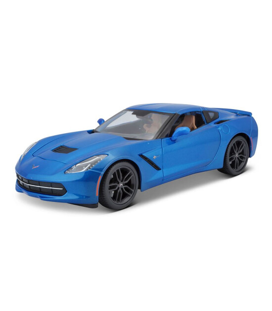Maisto Model Araba Corvette Stingray Z51 (2014) // Metalik Mavi