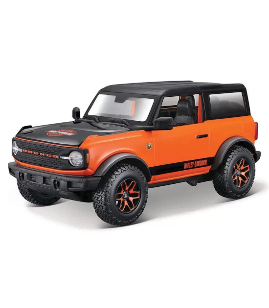 Maisto Model Araba Ford Bronco Badlands (2021) // Turuncu - Siyah
