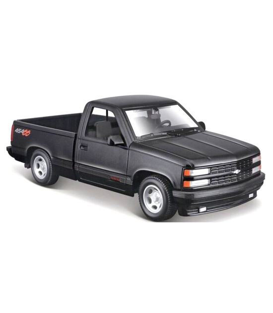 Maisto Model Araba Chevrolet 454 SS Pick-Up (1993) // Siyah