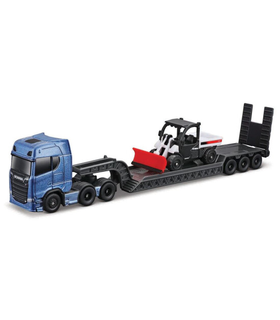 Maisto Scania 770 S Taşıyıcı Tır ve İnşaat Aracı // Mavi