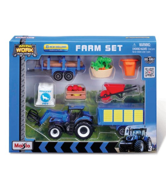 Maisto Çiftlik Seti Küçük - New Holland