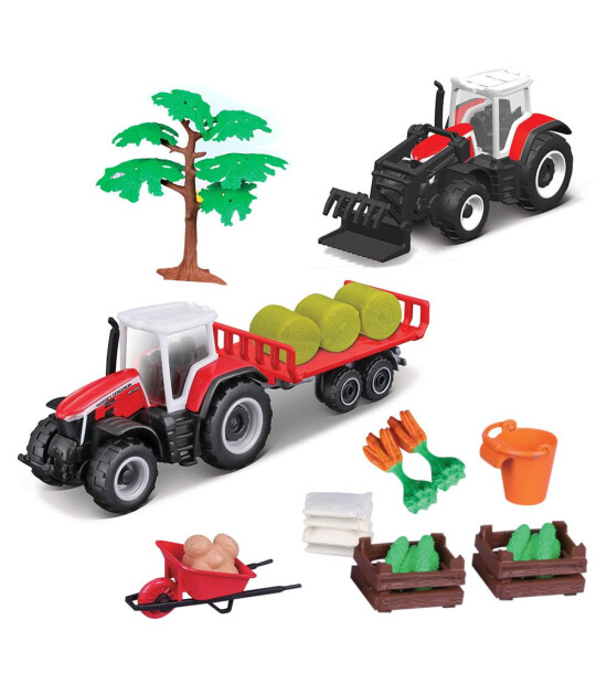 Maisto Çiftlik Seti Büyük - Massey Ferguson