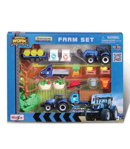 Maisto Çiftlik Seti Büyük - New Holland