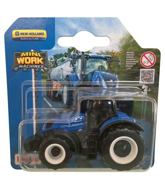 Maisto Mini Work Machines Traktör - New Holland 15530