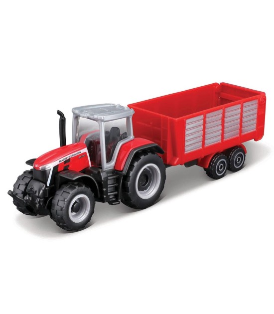 Maisto Mini Work Machines Traktör ve Römork Set 03