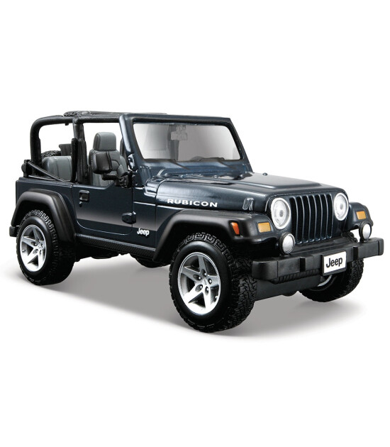 Maisto Model Araba Jeep Wrangler Rubicon // Lacivert
