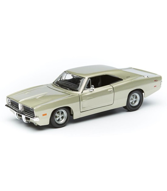 Maisto 1/25 1969 Dodge Charger R/T Model Araba Gümüş