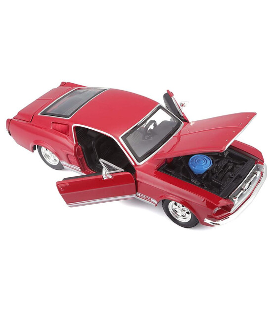 Maisto 1/24 1967 Model Ford Mustang GT Kırmızı