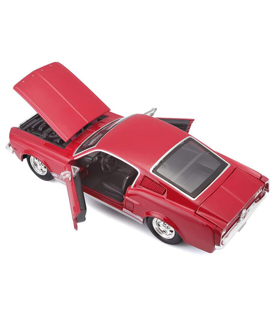 Maisto 1/24 1967 Model Ford Mustang GT Kırmızı