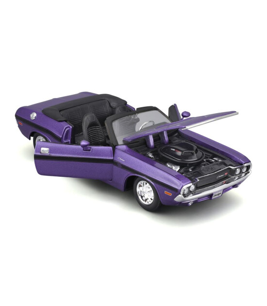 Maisto 1:24 1970 Dodge Challenger R/T Convertible Model Araba 31264 - Me