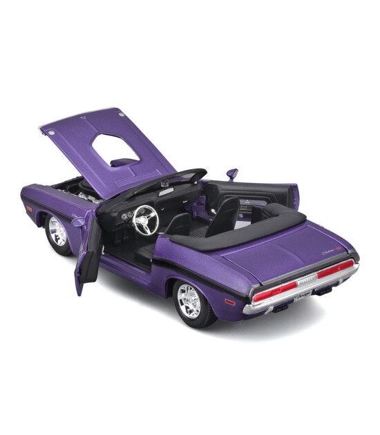 Maisto 1:24 1970 Dodge Challenger R/T Convertible Model Araba 31264 - Me