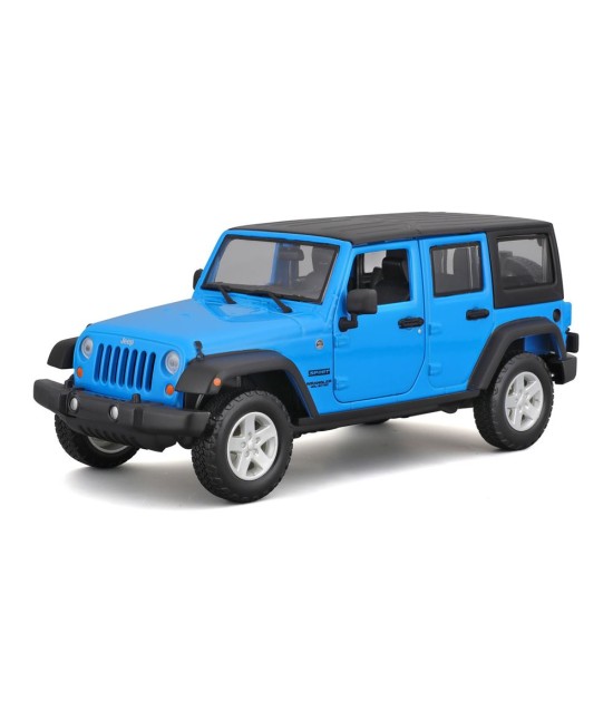 Maisto 1:24 2015 Jeep Wrangler Unlimited Model Araba 31268 - Mavi