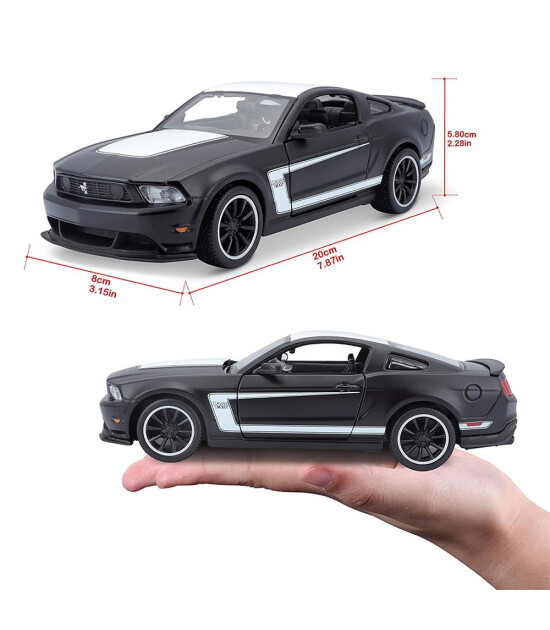 Maisto 1/24 Ford Mustang Boss 302 Siyah