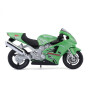 Maisto 1:18 Kawasaki Ninja ZX-12R Model Motor Metalik Yeşil 31300