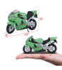 Maisto 1:18 Kawasaki Ninja ZX-12R Model Motor Metalik Yeşil 31300