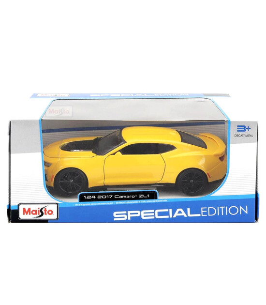 Maisto 2017 Chevrolet Camaro ZL1 1/24 Model Araba Sarı 31512