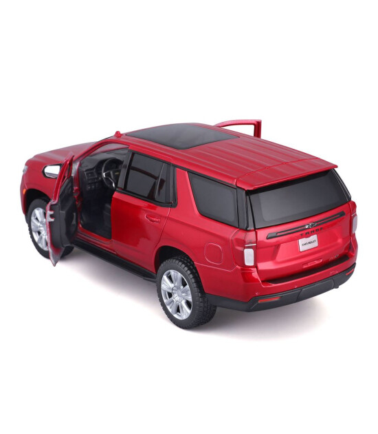 Maisto 1:26 2021 Chevrolet Tahoe Model Araba 31533 - Metalik Kırmızı