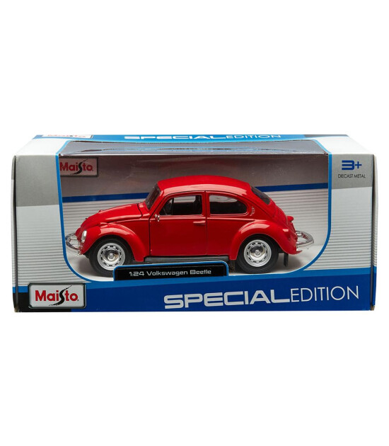 Maisto 1/24 Volkswagen Beetle Kırmızı