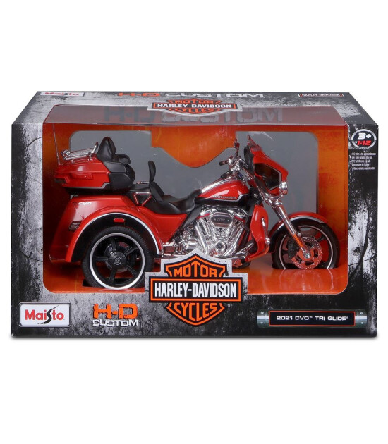 Maisto 1:12 Harley-Davidson 2021 CVO TRI Glide Model Motor 32337 - Turun