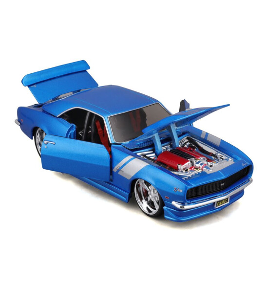 Maisto 1:24 1968 Chevrolet Camaro Z/28 Model Araba 32508 - Mavi