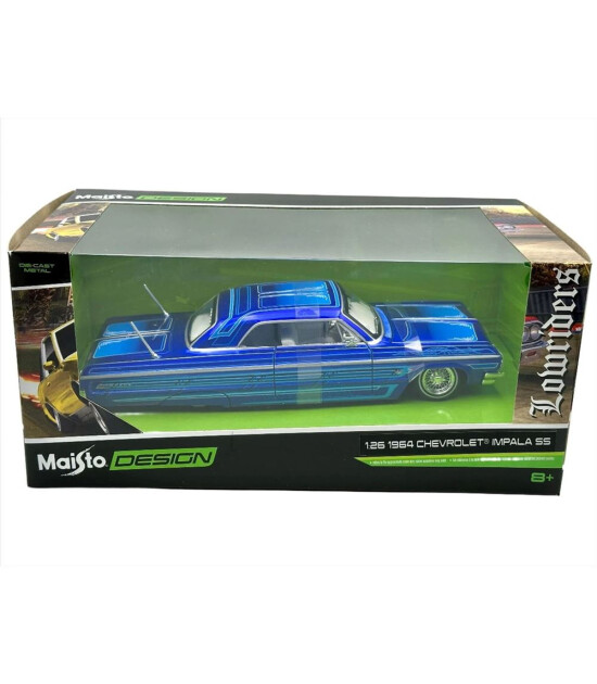 Maisto 1:26 1964 Chevrolet Impala SS Model Araba 32547