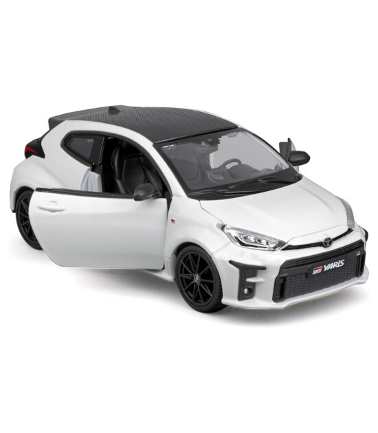 Maisto 1:24 2021 Toyota GR Yaris Model Araba 32909 - Beyaz
