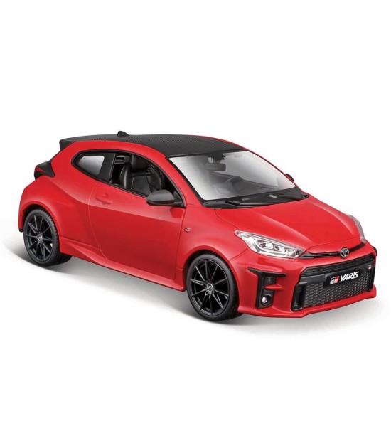 Maisto 1:24 2021 Toyota GR Yaris Model Araba 32909 - Kırmızı