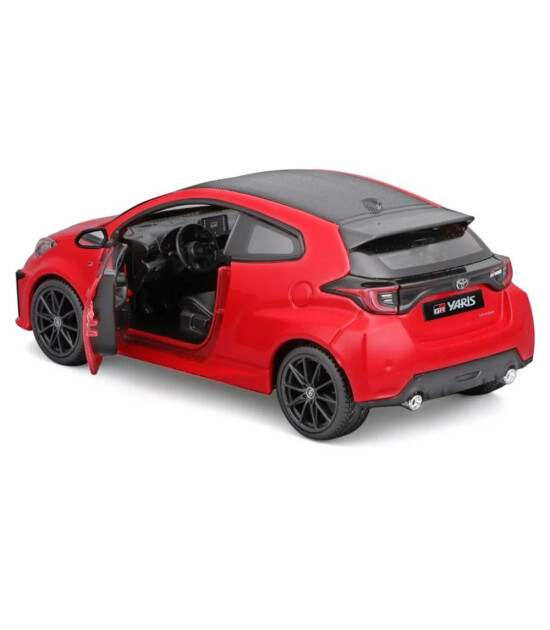 Maisto 1:24 2021 Toyota GR Yaris Model Araba 32909 - Kırmızı