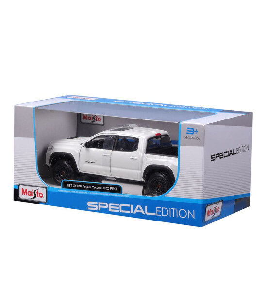 Maisto 1:27 2023 Toyota Tacoma TRD PRO Model Araba 32910 - Beyaz