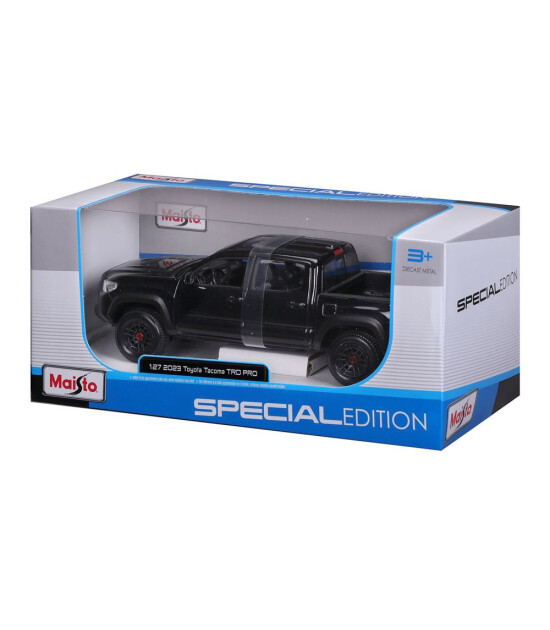 Maisto 1:27 2023 Toyota Tacoma TRD PRO Model Araba 32910 - Siyah