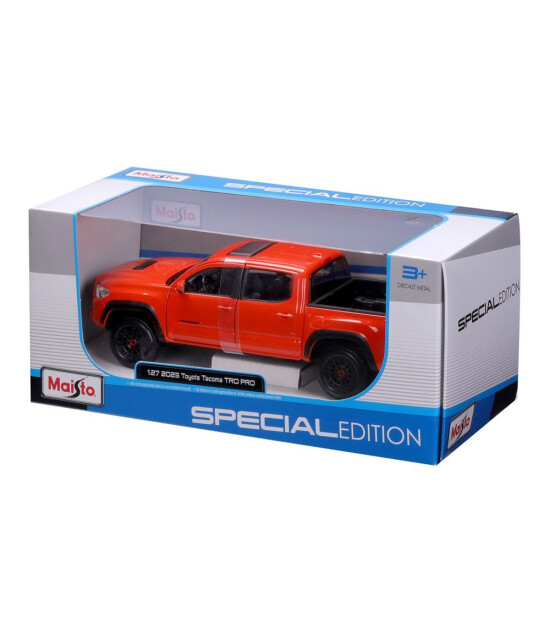 Maisto 1:27 2023 Toyota Tacoma TRD PRO Model Araba 32910 - Turuncu