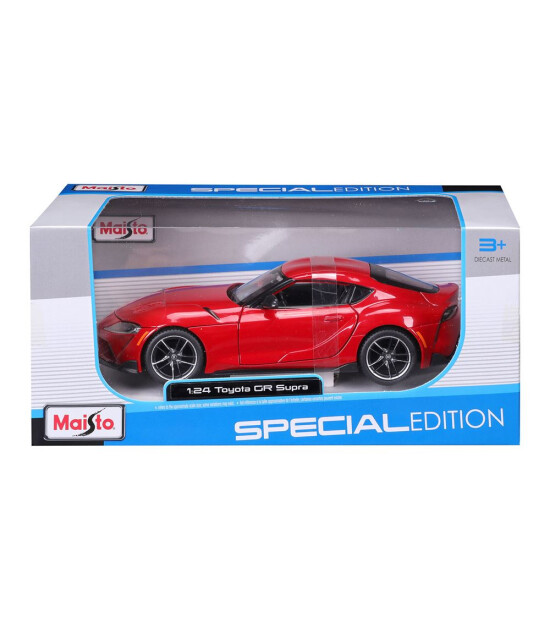 Maisto 1:24 Toyota GR Supra Model Araba 32917 - Kırmızı
