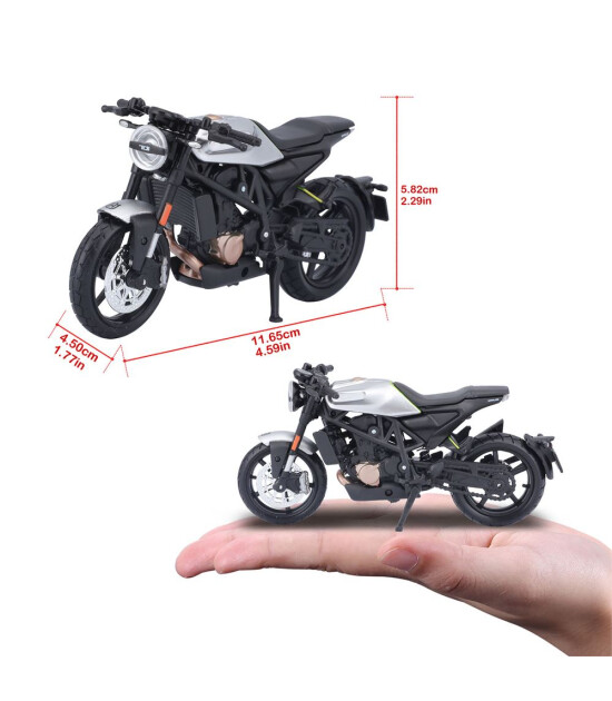 Maisto 1:18 Husqvarna Vitpilen 701 2018 Model Motor 34007