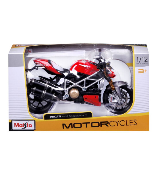 Maisto 1:12 Ducati Super Naked S Model Motor 34101