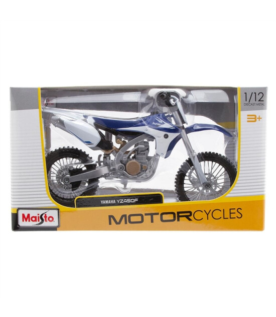 Maisto 1:12 Yamaha YZ450F Model Motorsiklet