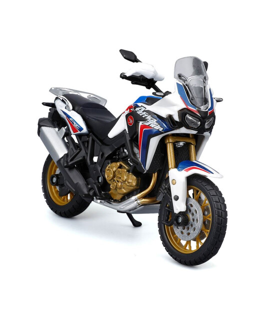 Maisto 1:18 Honda Africa Twin DCT Model Motor Beyaz 39030-01