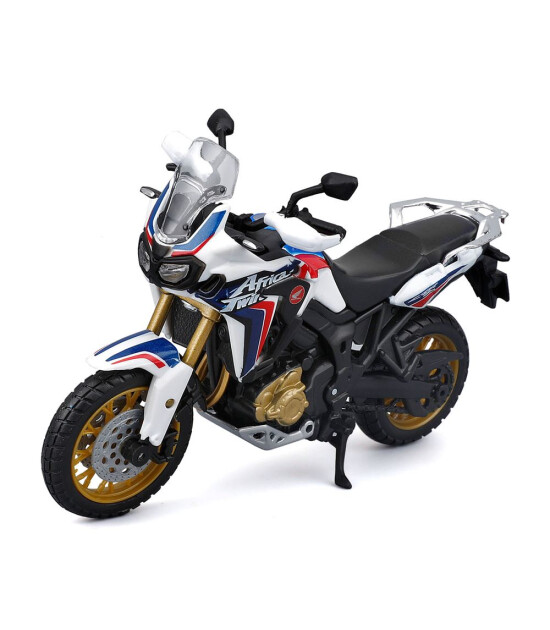Maisto 1:18 Honda Africa Twin DCT Model Motor Beyaz 39030-01