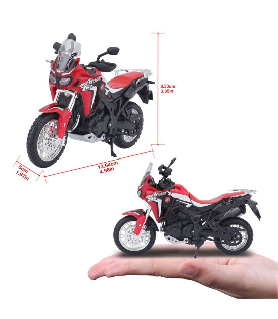 Maisto 1:18 Honda Africa Twin DCT Model Motor Kırmızı 39030-02