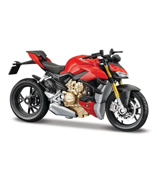 Maisto 1:18 Ducati Super Naked V4 S Model Motor 39323
