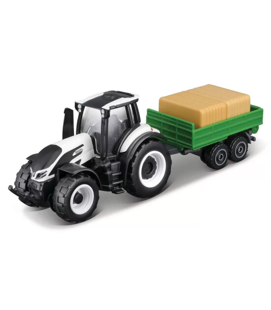 Maisto Mini Work Machines Model Traktör ve Römork Set 07