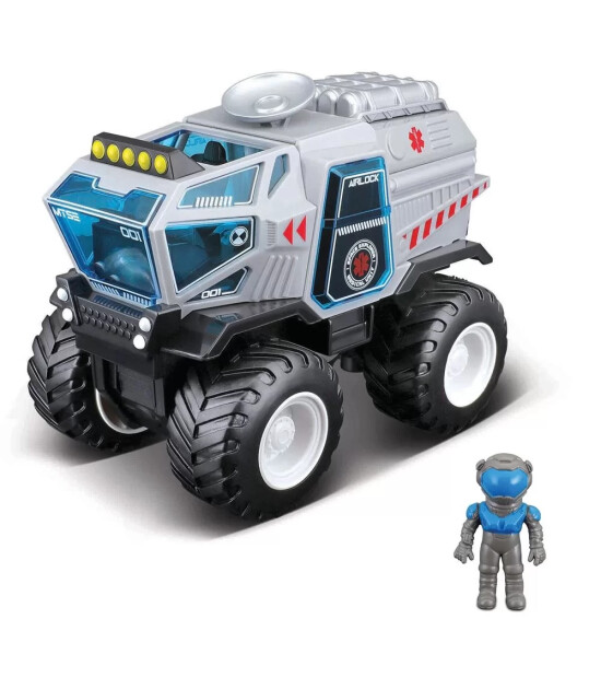Maisto Space Explorers Rover Uzay Aracı ve Figür // Mavi
