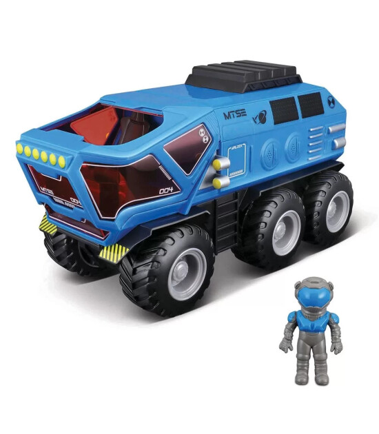 Maisto Space Explorers Rover Sürtmeli Uzay Aracı ve Figür // Mavi