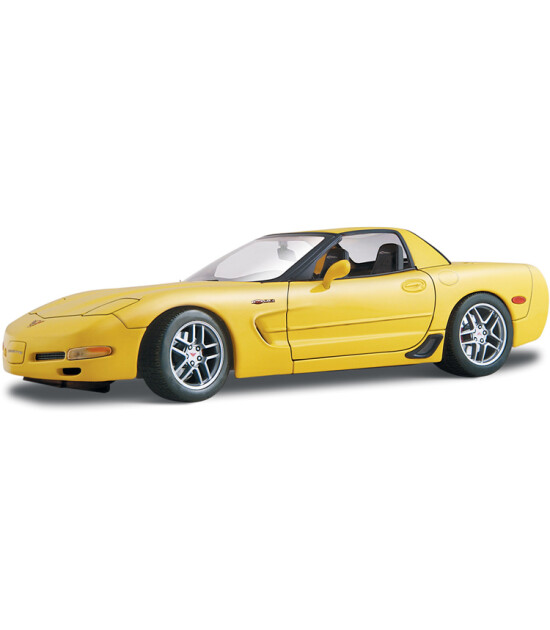 Maisto Special Edition Model Araba Chevrolet Corvette Z06 (2001) // Sarı