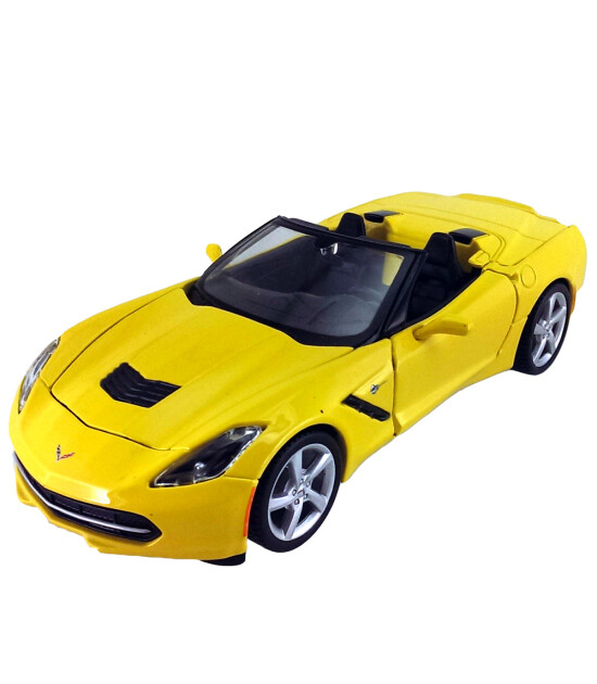 Maisto Model Araba Corvette Stingray (2014) // Sarı