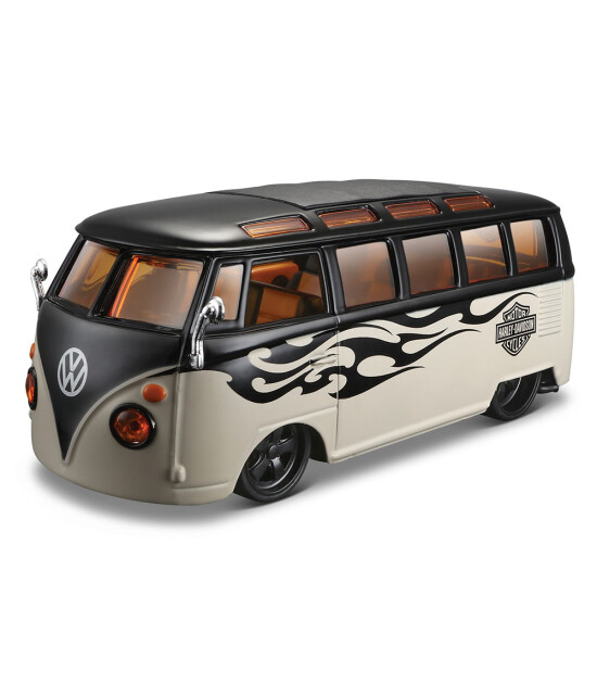 Maisto Model Araba // Harley-Davidson Volkswagen Van Samba
