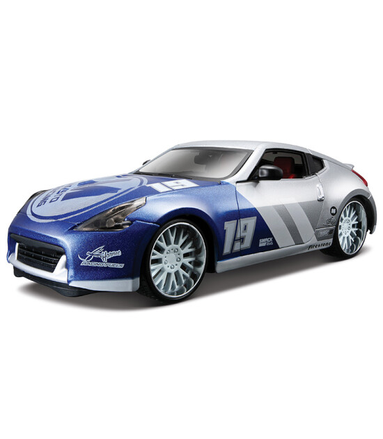 Maisto Model Araba Custom Shop Nissan 370Z (2009) // Gri - Mavi