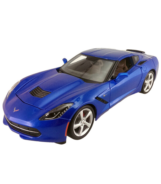 Maisto Model Araba Corvette Stingray (2014) // Mavi