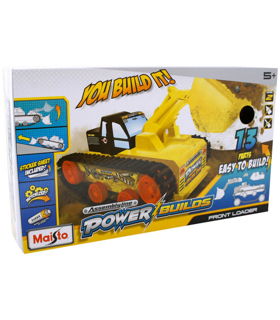 Maisto Power Builds // Front Loader Oyun Seti