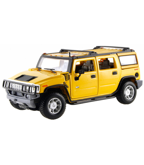 Maisto Model Araba Hummer H2 SUV (2003) // Sarı